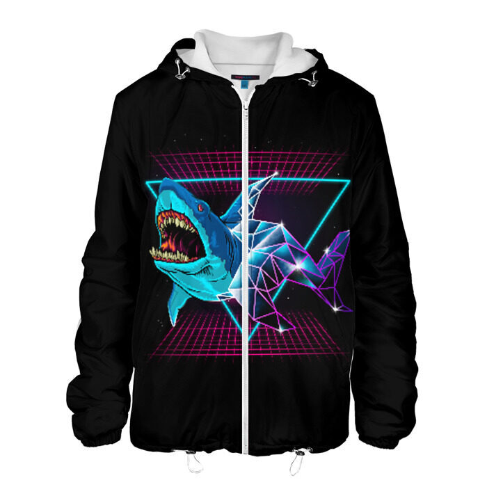 Мужская куртка 3D Shark фото