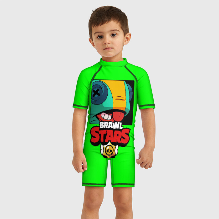 Детский купальный костюм 3D Brawl Stars фото