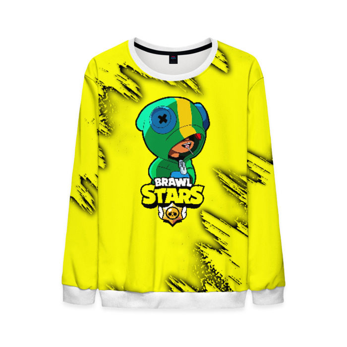 Мужской свитшот 3D Brawl Stars LEON фото