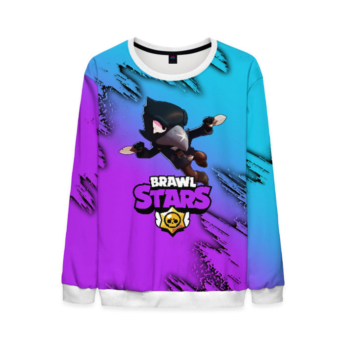 Мужской свитшот 3D Brawl Stars CROW фото