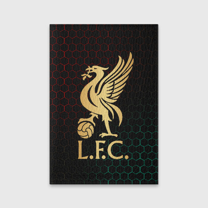 Обложка для паспорта матовая кожа Ливерпуль фото