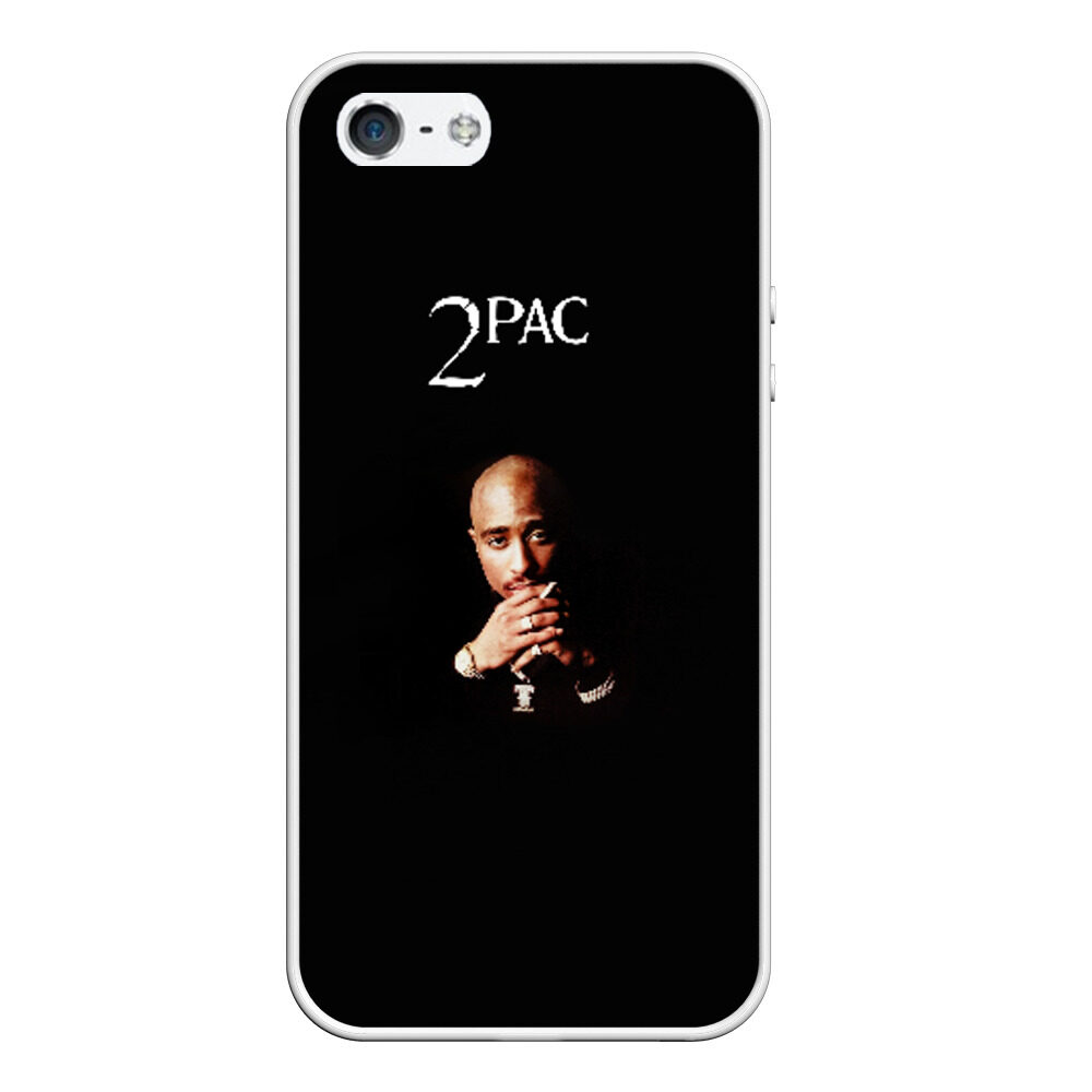 Чехол для iPhone 5/5S матовый 2Pac фото