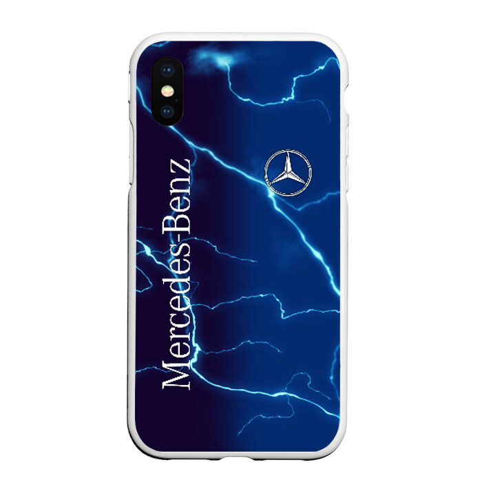 Чехол для iPhone XS Max матовый MERCEDES-BENZ фото