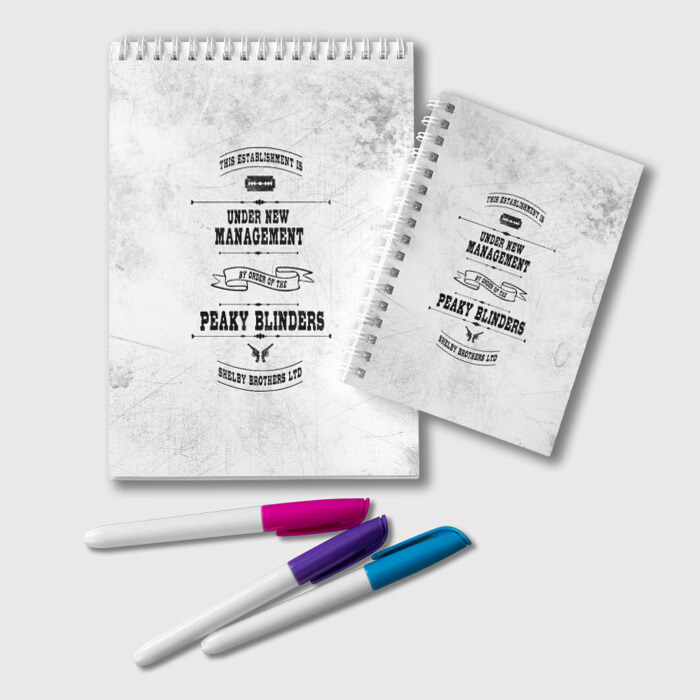 Блокнот Острые козырьки фото