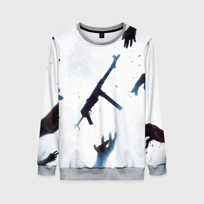 Женский свитшот 3D Бателфилд МП 40 фото