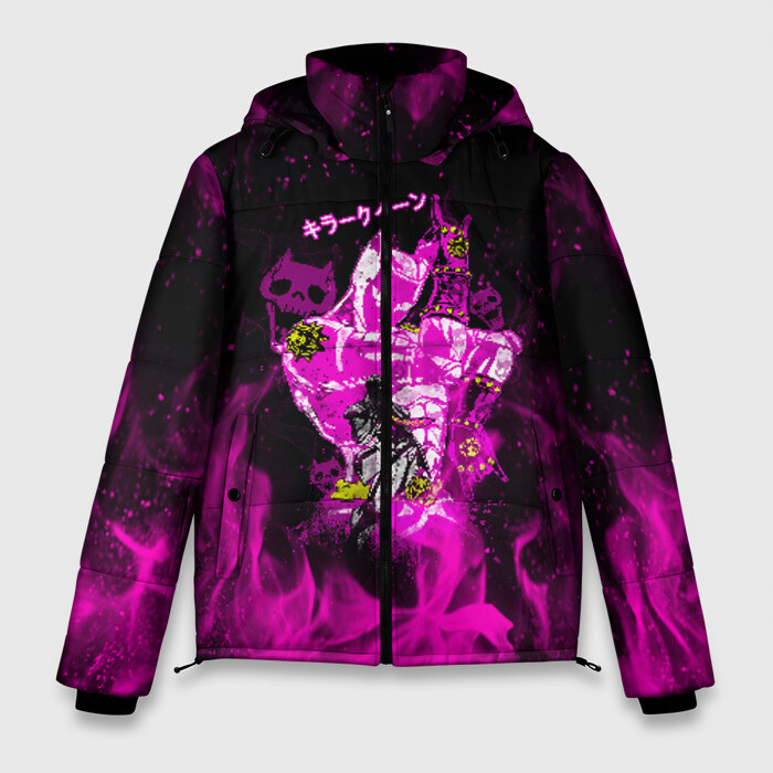 Мужская зимняя куртка 3D KILLER QUEEN фото