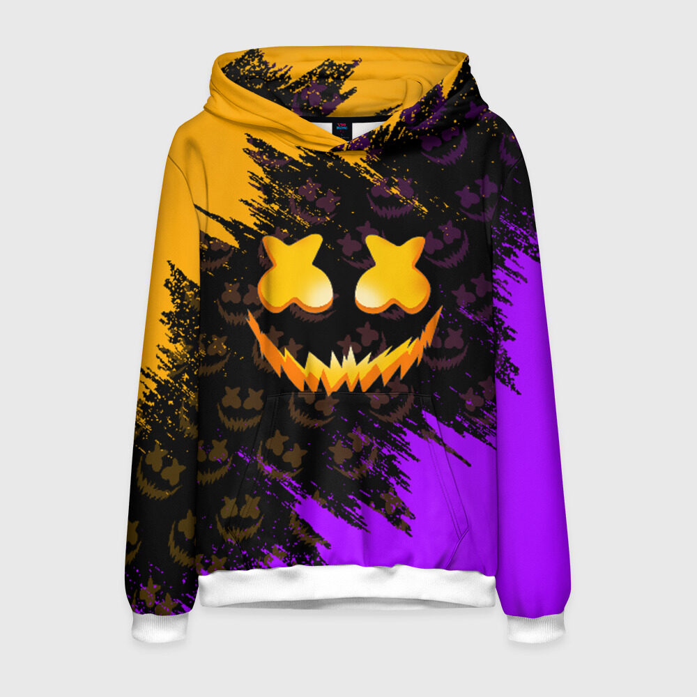 Мужская толстовка 3D MARSHMELLO HALLOWEEN фото