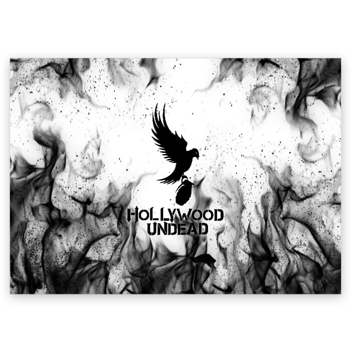 Поздравительная открытка  HOLLYWOOD UNDEAD фото