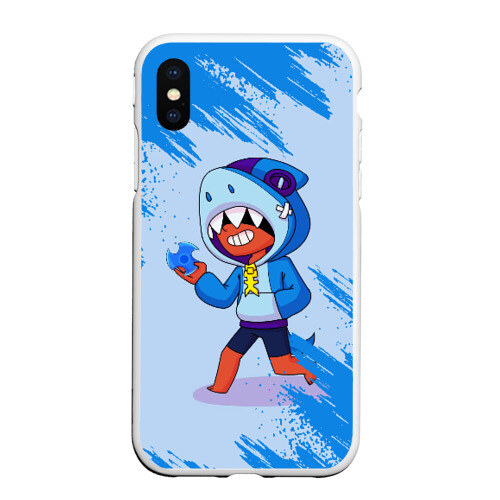 Чехол для iPhone XS Max матовый Brawl Stars фото