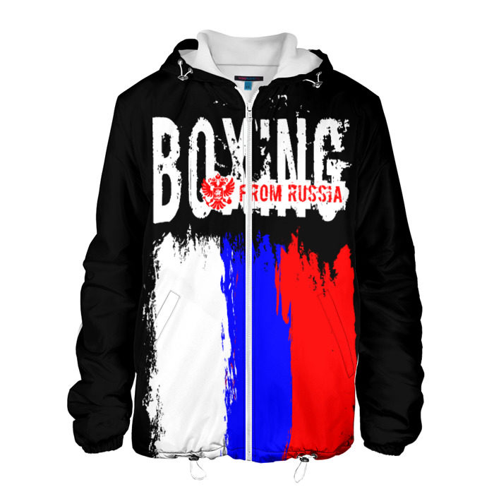 Мужская куртка 3D Boxing from Russia фото