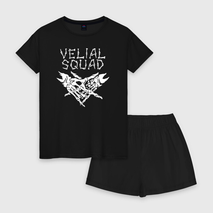 Женская пижама с шортиками хлопок VELIAL SQUAD фото