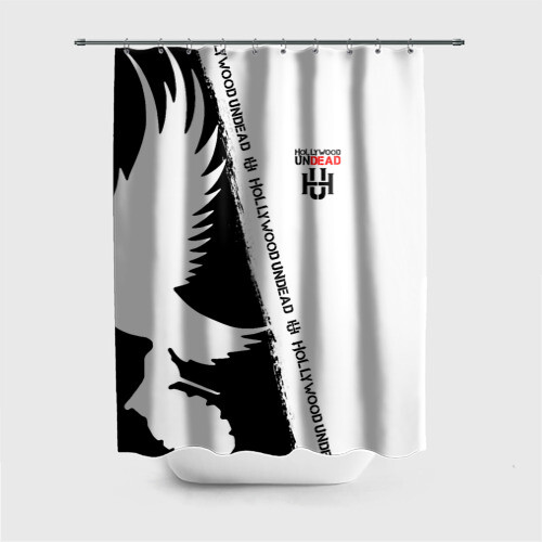 Штора 3D для ванной Hollywood Undead фото