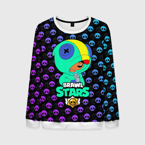 Мужской свитшот 3D Brawl Stars LEON фото