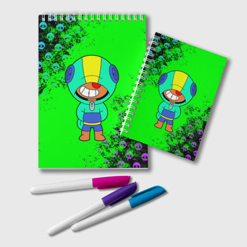 Блокнот Brawl Stars LEON фото