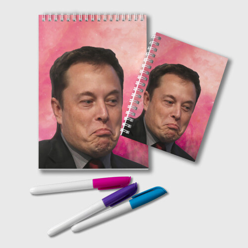 Блокнот КАК ТЕБЕ ТАКОЕ ИЛОН МАСК? фото