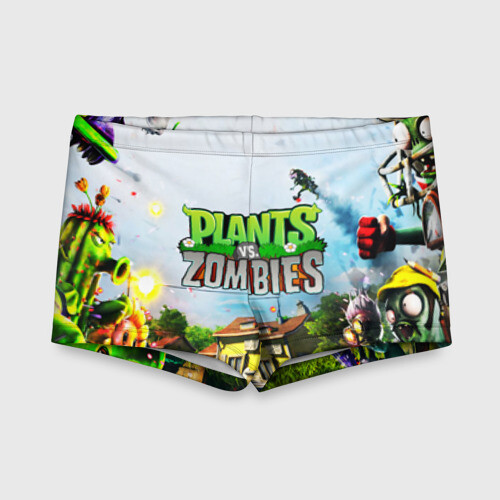 Детские купальные плавки 3D PLANTS VS. ZOMBIES фото