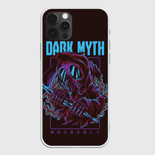 Чехол для iPhone 12 Pro Max Смерть в противогазе фото