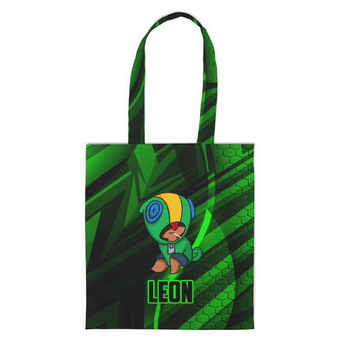 Сумка 3D повседневная BRAWL STARS LEON фото