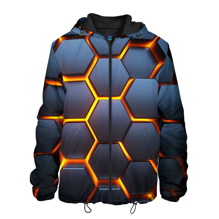 Мужская куртка 3D 3D БРОНЬ фото