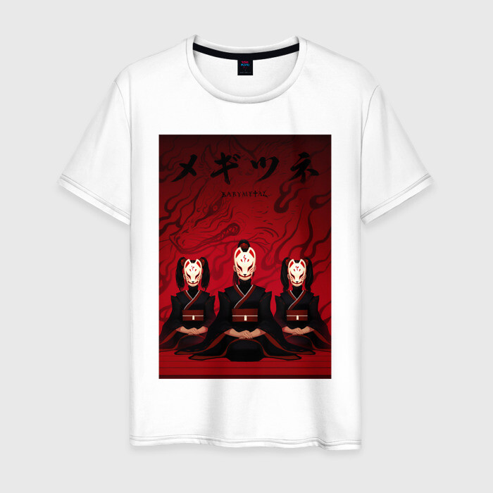 Мужская футболка хлопок Babymetal art фото