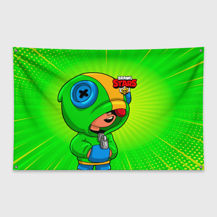 Флаг-баннер BRAWL STARS LEON фото