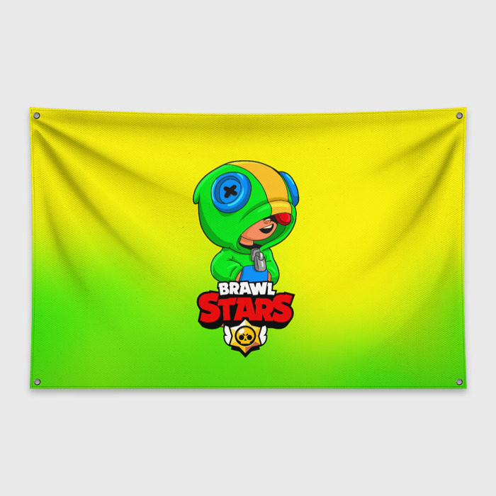 Флаг-баннер BRAWL STARS LEON фото