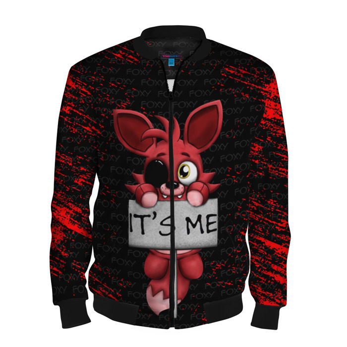 Мужской бомбер 3D Five Nights At Freddys фото