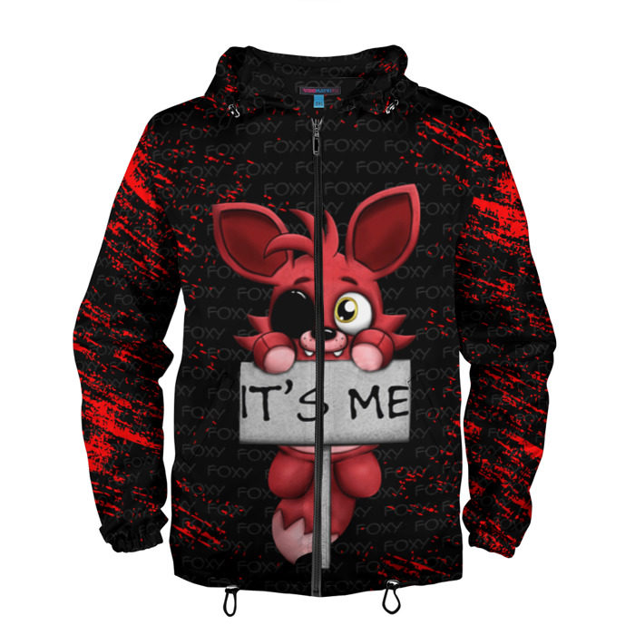 Мужская ветровка 3D Five Nights At Freddys фото