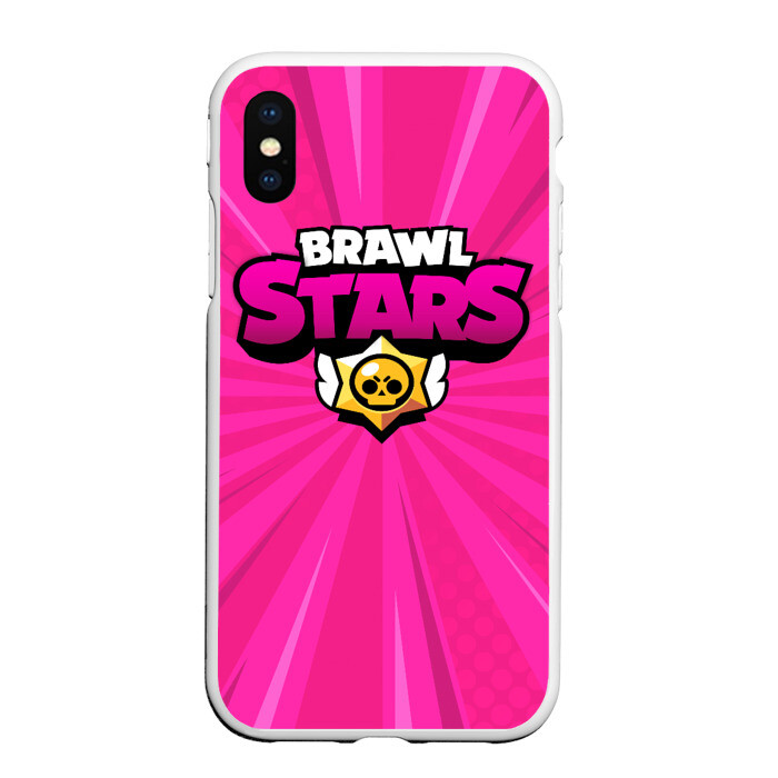 Чехол для iPhone XS Max матовый Brawl Stars фото
