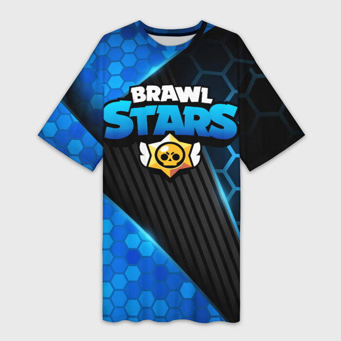 Платье-футболка 3D Brawl Stars фото