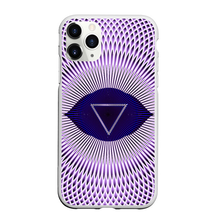 Чехол для iPhone 11 Pro матовый Чакра фото