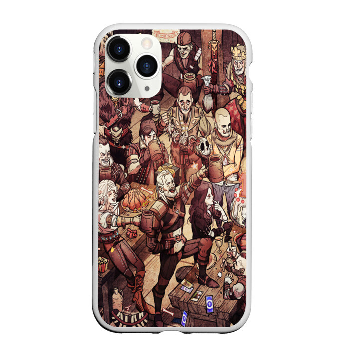 Чехол для iPhone 11 Pro матовый Ведьмак фото