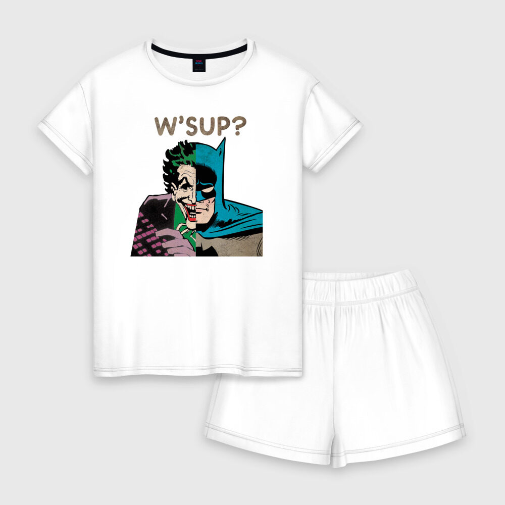 Женская пижама с шортиками хлопок Wsup? фото