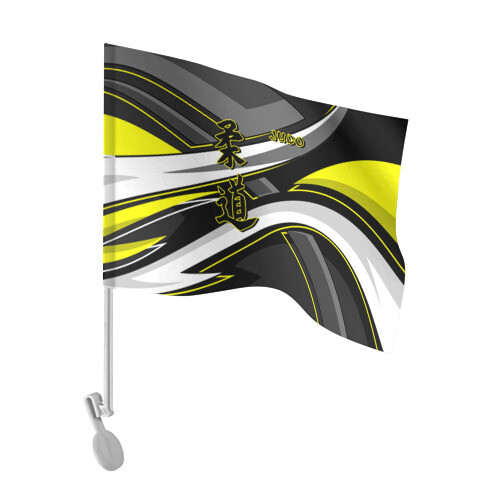 Флаг для автомобиля Judo фото