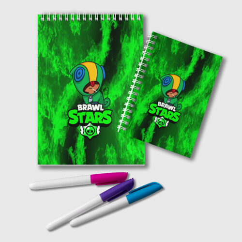 Блокнот BRAWL STARS LEON фото