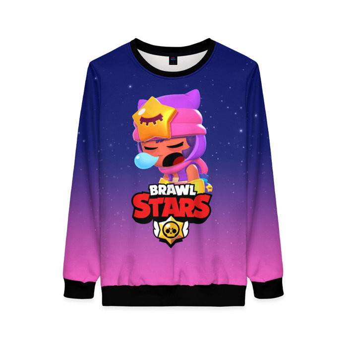 Женский свитшот 3D BRAWL STARS - SANDY фото