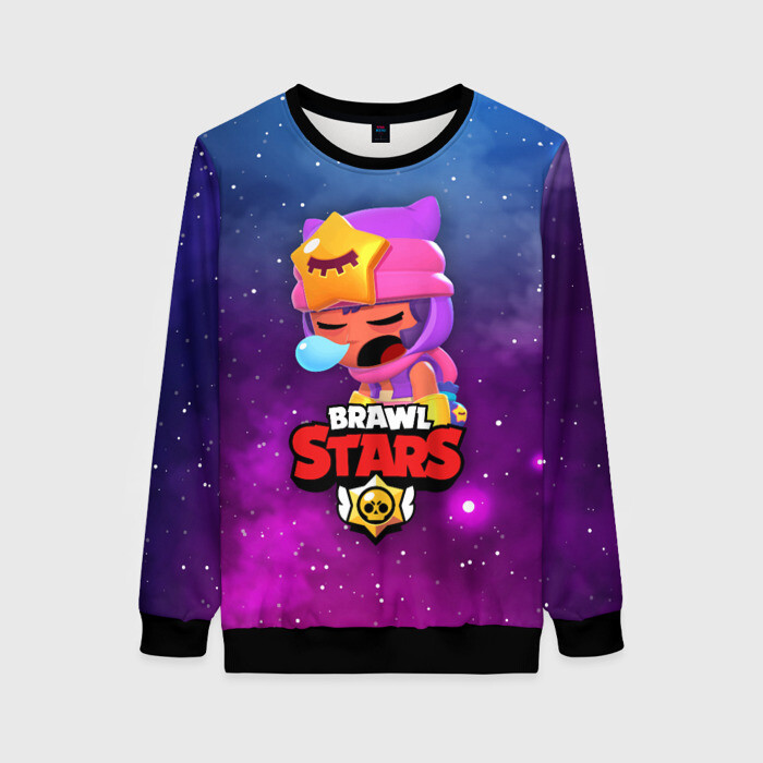 Женский свитшот 3D SANDY SPACE (Brawl Stars) фото