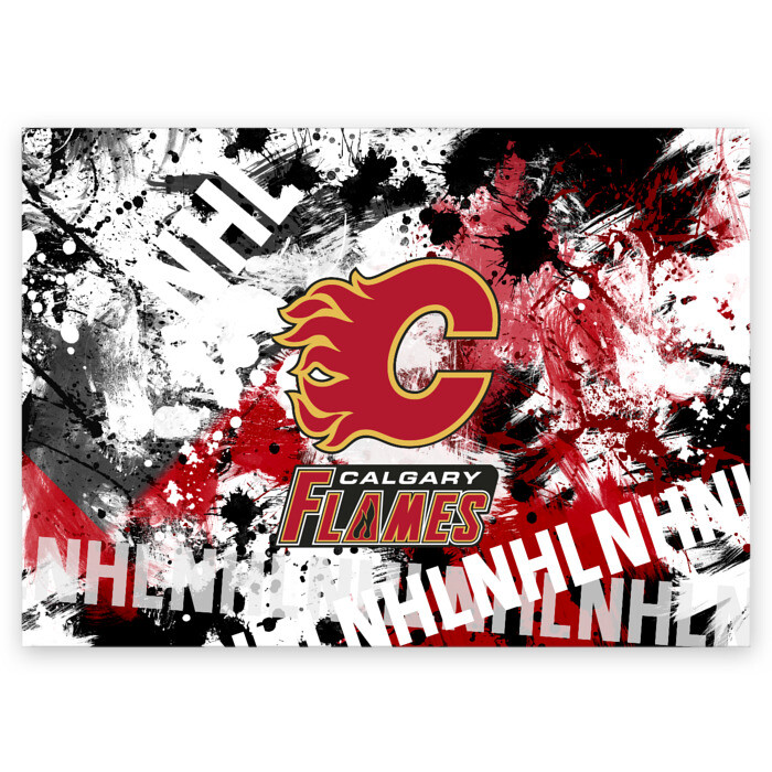 Поздравительная открытка Калгари Флэймз фото