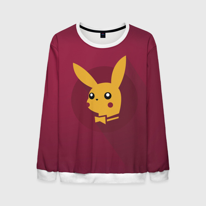 Мужской свитшот 3D Плейчу фото