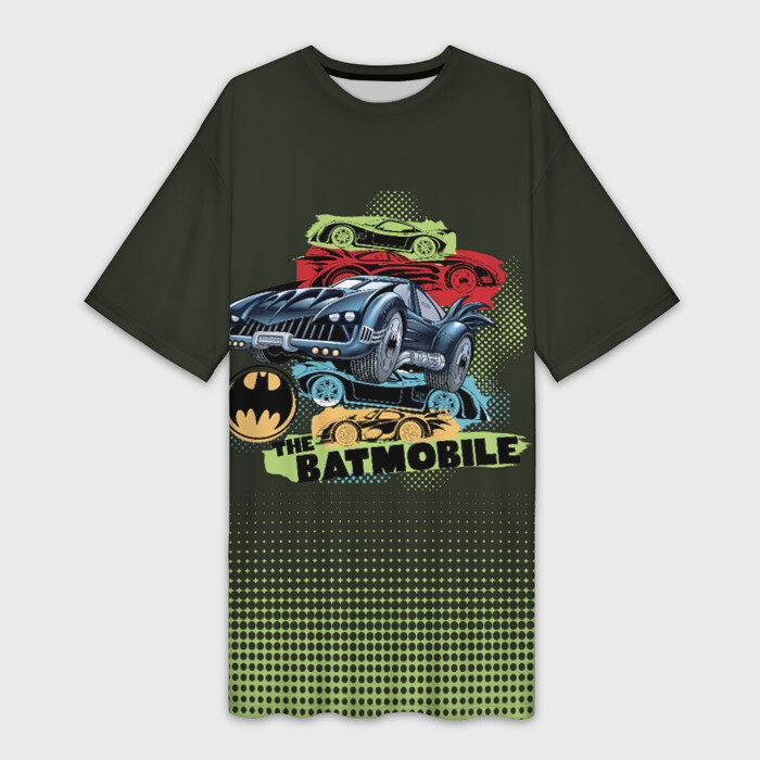 Платье-футболка 3D The Batmobile фото