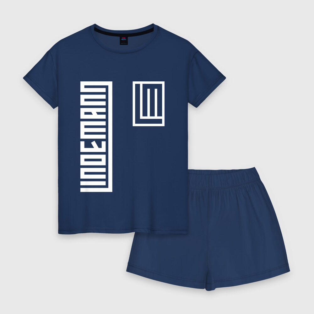 Женская пижама с шортиками хлопок LINDEMANN фото