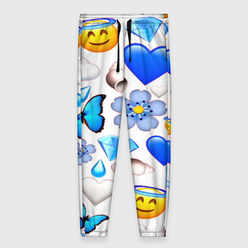 Женские брюки 3D Смайлики фото
