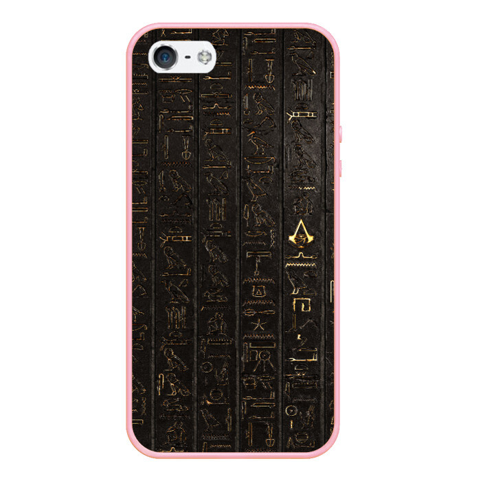 Чехол для iPhone 5/5S матовый Egypt Hieroglyphs фото