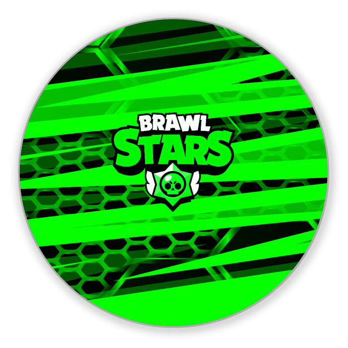 Коврик для мышки круглый BRAWL STARS фото