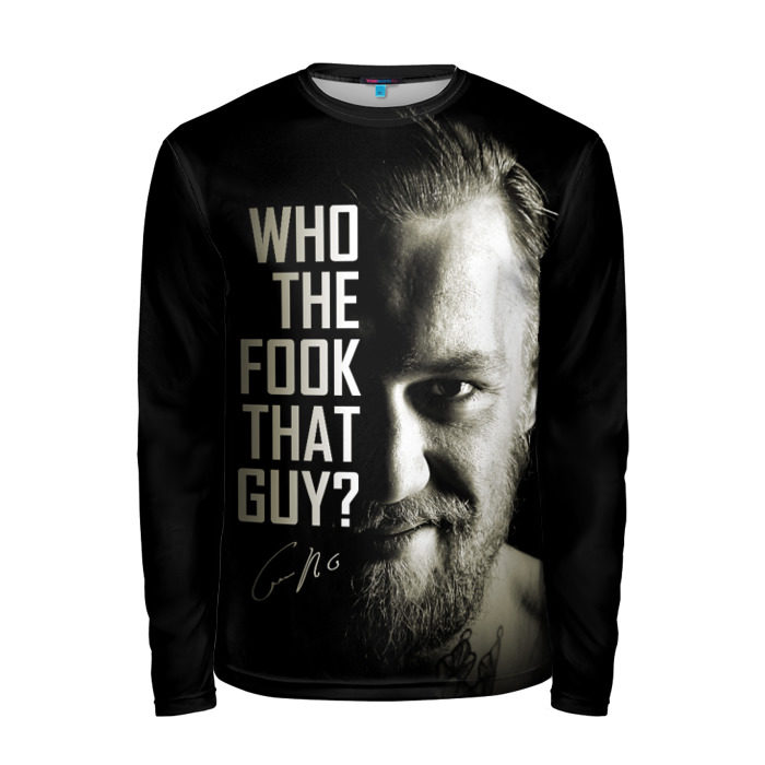 Мужской лонгслив 3D Конор Макгрегор фото