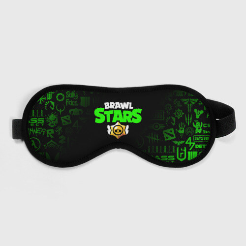 Маска для сна 3D BRAWL STARS фото