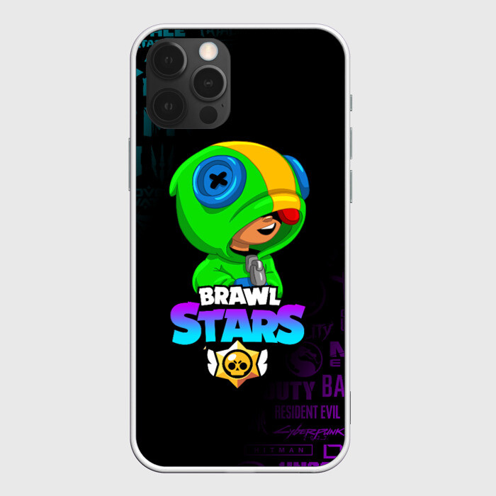 Чехол для iPhone 12 Pro BRAWL STARS  фото