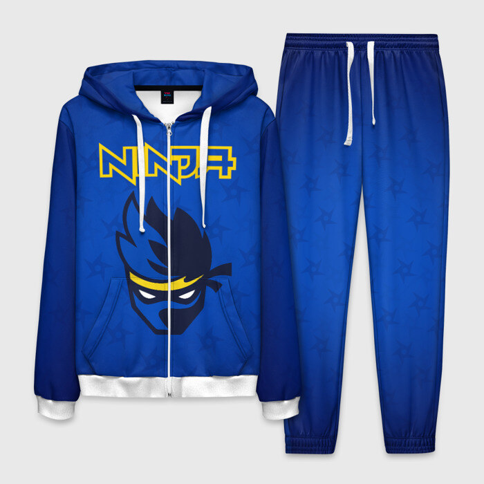 Мужской костюм 3D FORTNITE NINJA фото