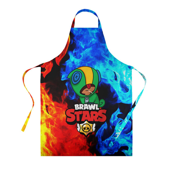 Фартук 3D BRAWL STARS LEON фото