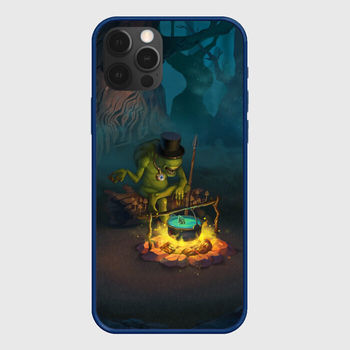 Чехол для iPhone 12 Pro Сэр Троглодит - Болото фото